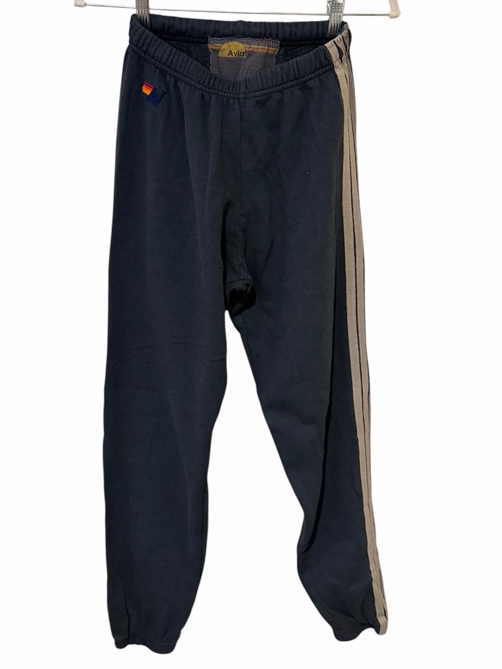 Aviator Nation Classic 5 Stripe Blue Sweatpants Size Small - Picture 2 of 6